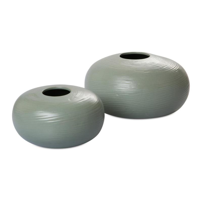 Vase Ellipse Mint matt