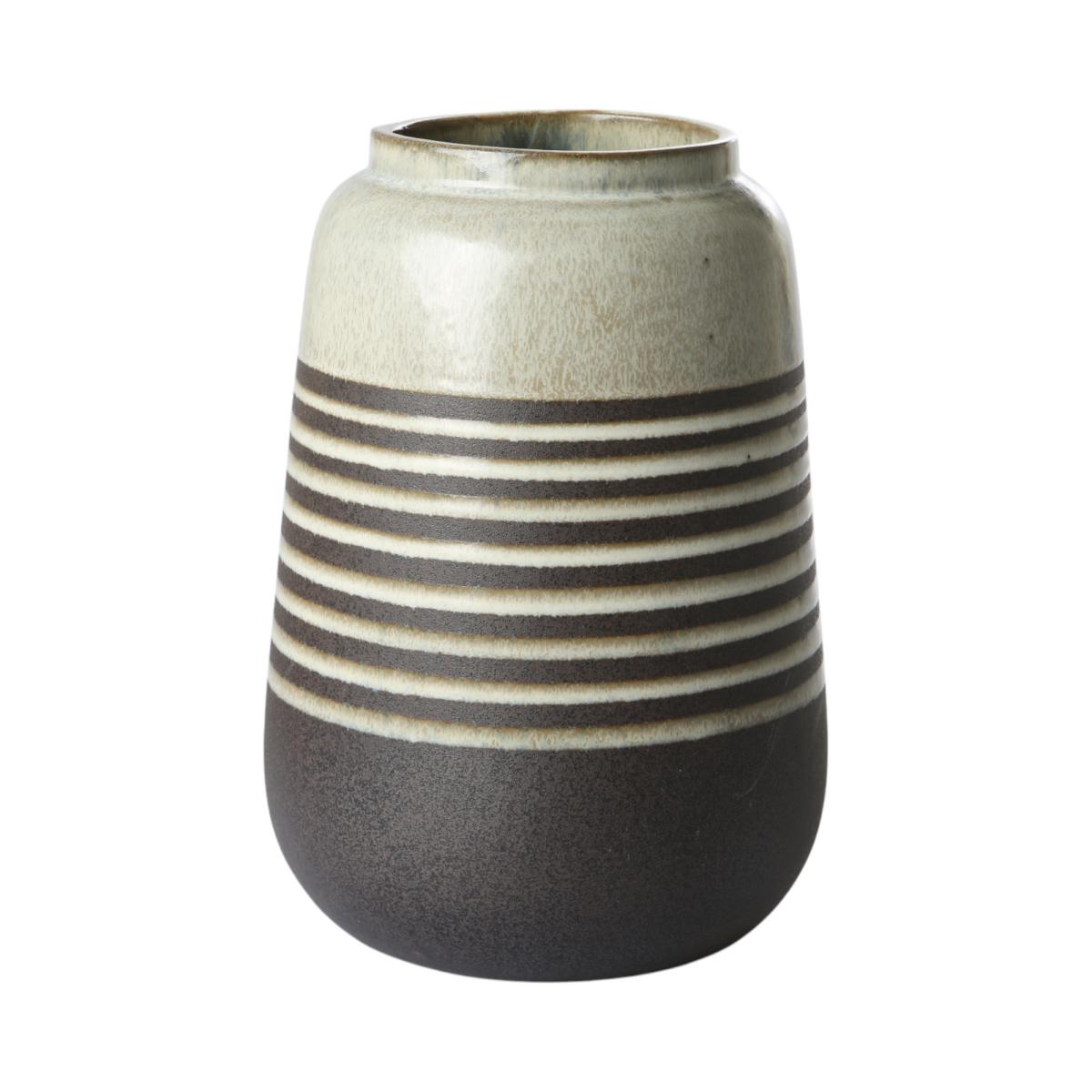 Vase-Skulpturale Streifen