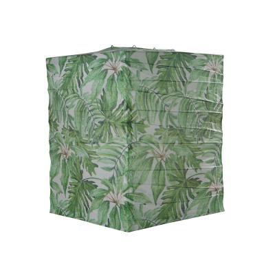 Lampion quadratisch Monstera