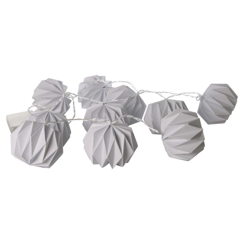 LED-Lichterkette Lampion innen