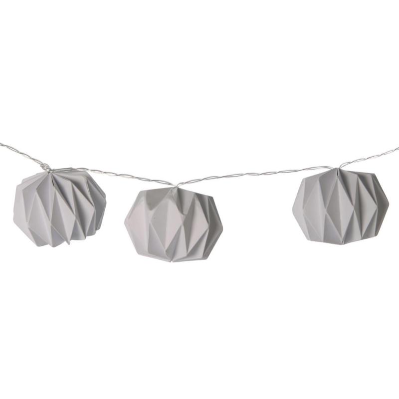 LED-Lichterkette Lampion innen