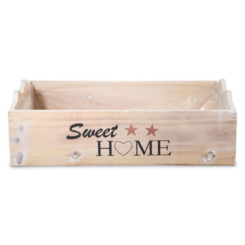 Holz-Schale mit Spruch