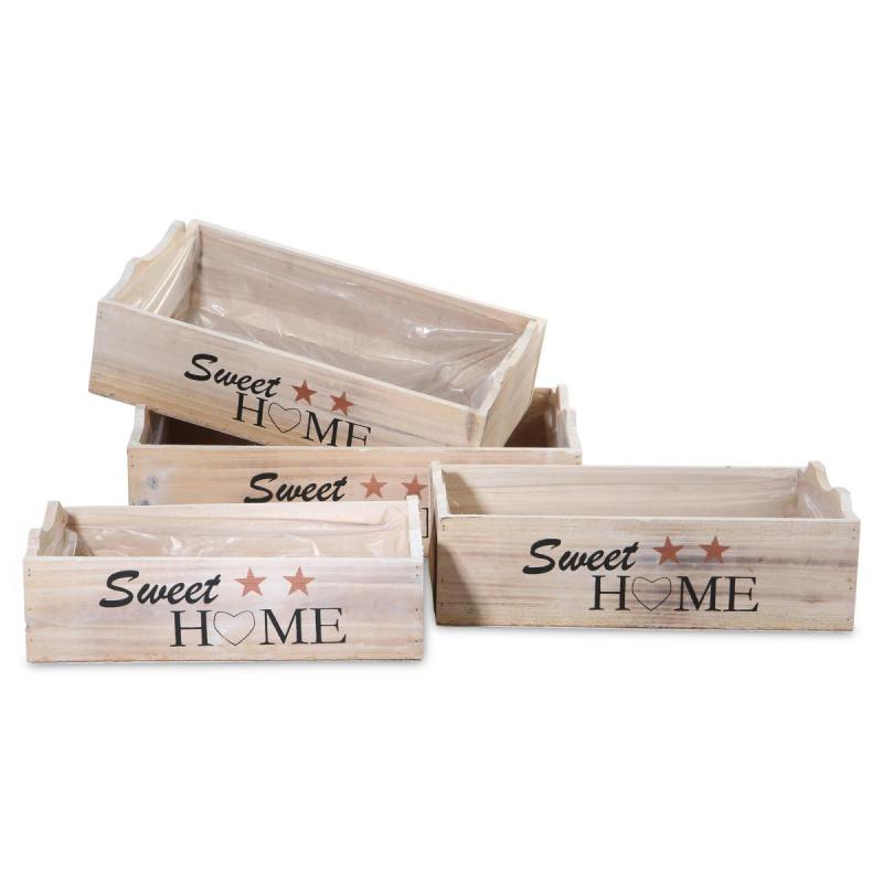 Holz-Schale mit Spruch