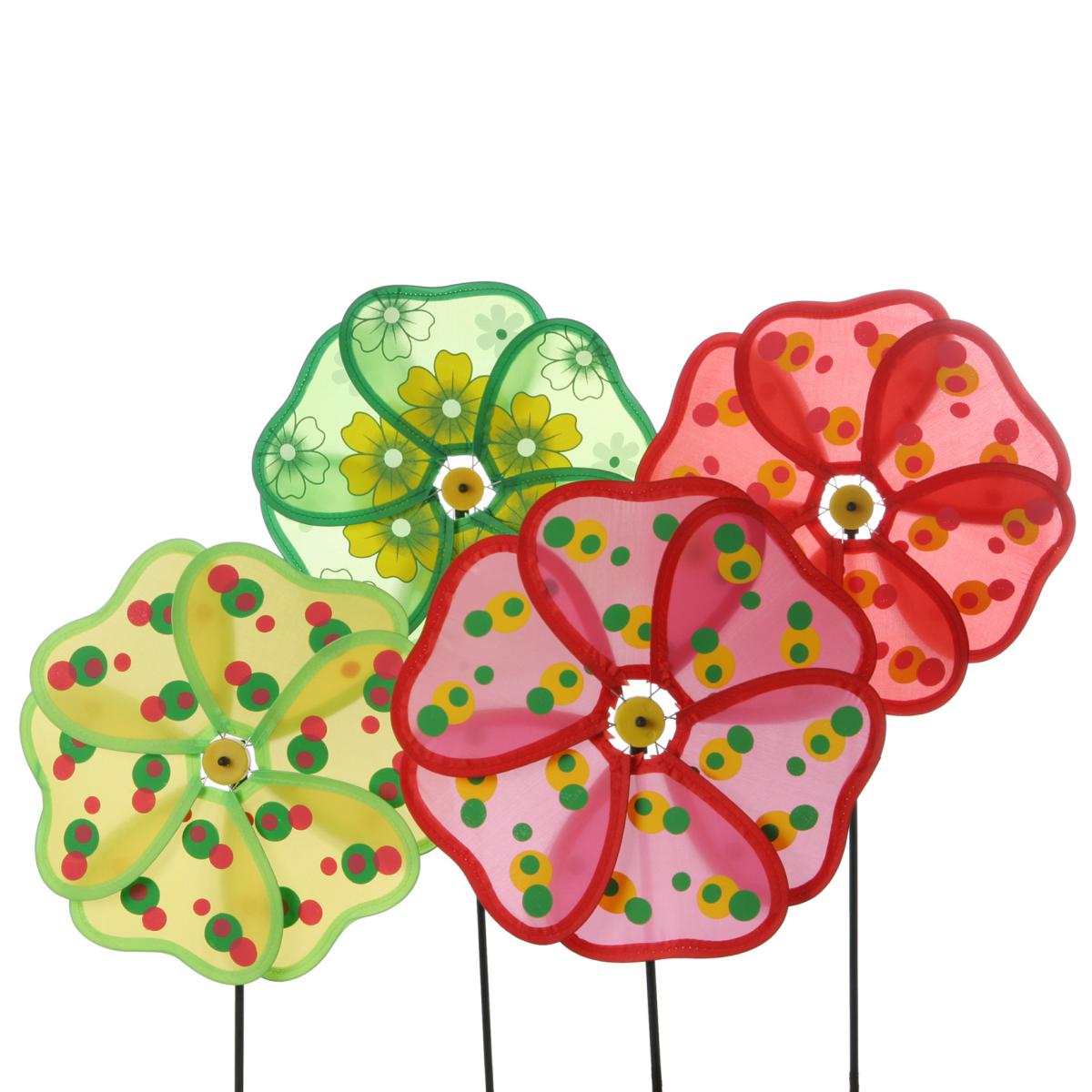 Windspiel Blume Farbmix
