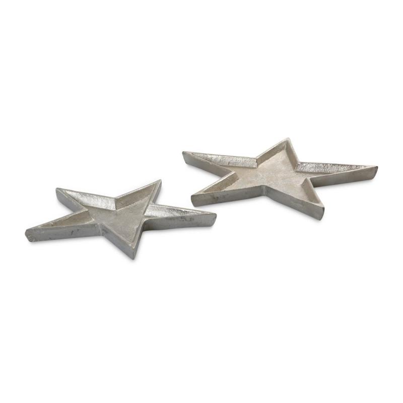 Sternteller silber