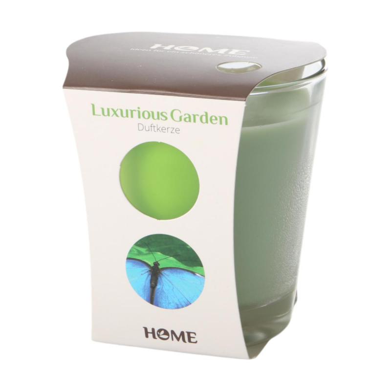 Duftkerze im Glas 220g Luxurious Garden