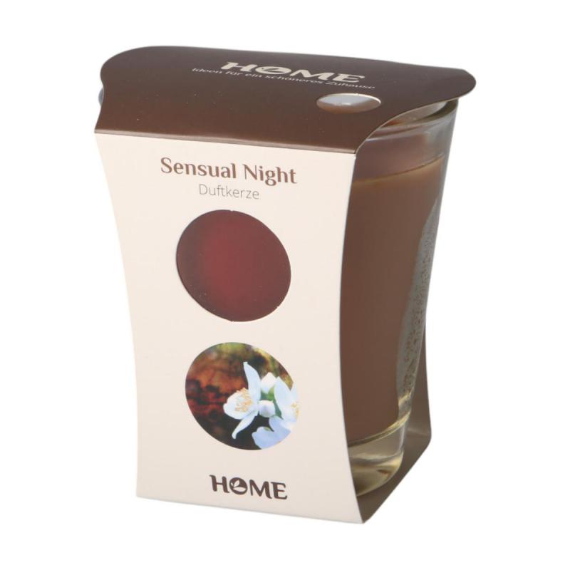 Duftkerze im Glas 220g Sensual Night