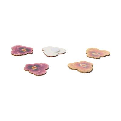 Holz-Violen mit Klebepunkt