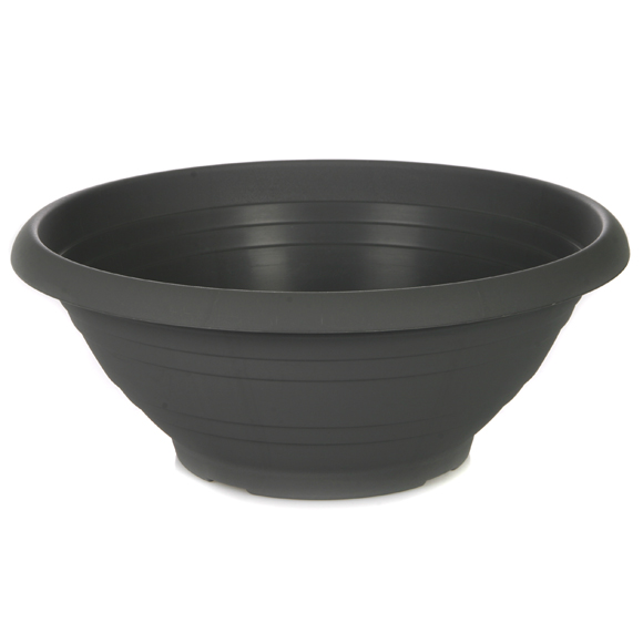 Schale Cortina 45cm anthrazit