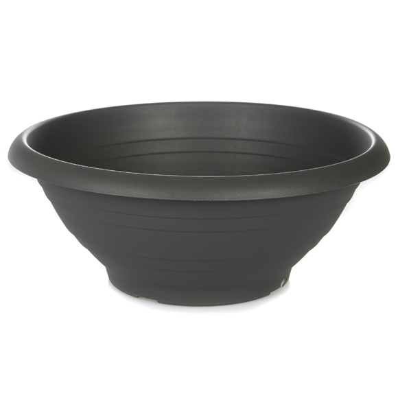 Schale Cortina 50cm anthrazit