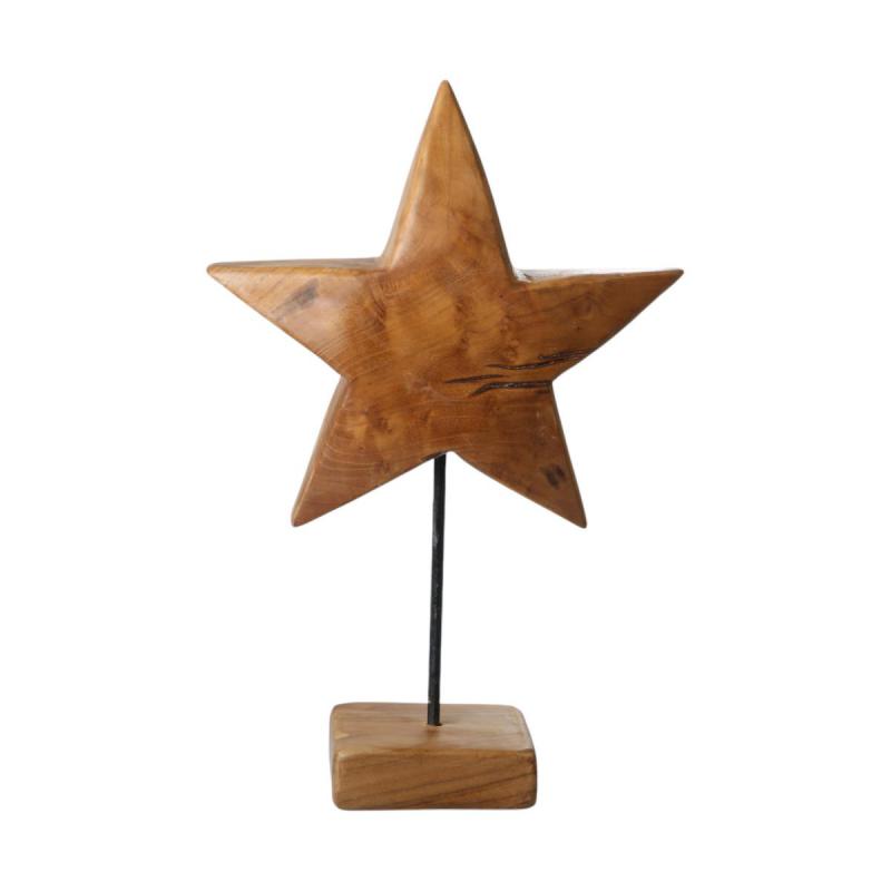 Teakholz-Sternaufsteller