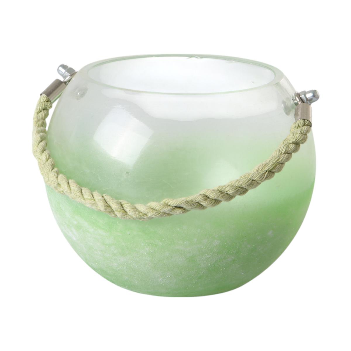 Tellicht grün halbgefrostet mit Henkel