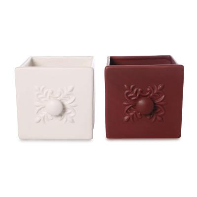 Topf Schublade für 10,5er weiß/bordeaux Farbmix