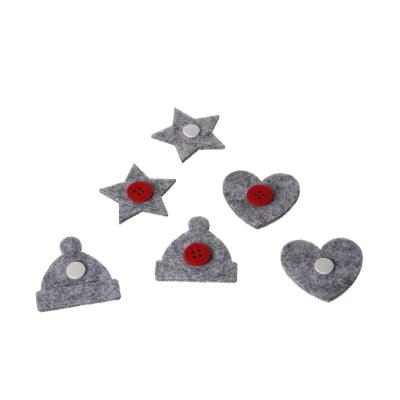 Mütze/Stern/Herz mit Klebepunkt