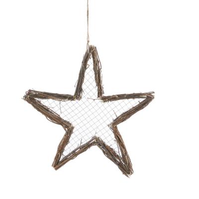 Stern-Hänger Rebe mit Draht