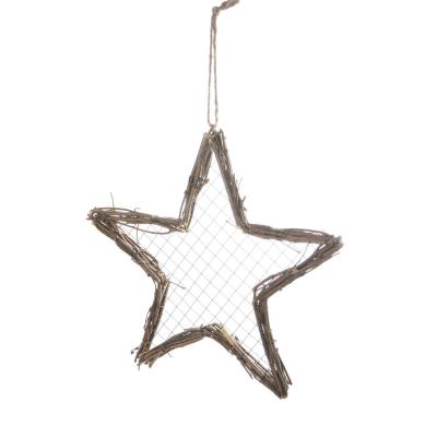 Stern-Hänger Rebe mit Draht