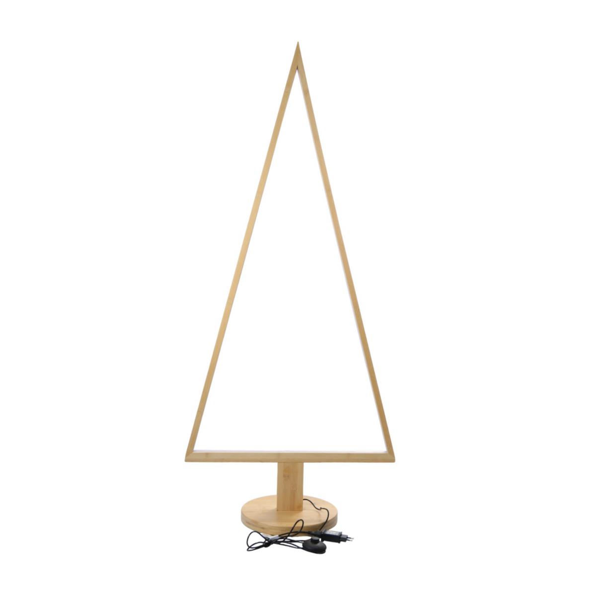 Bambus-Lampe Baum natur