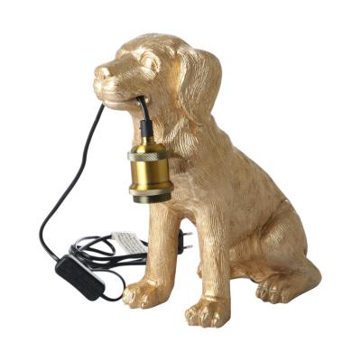 Poly-Tischlampe Hund