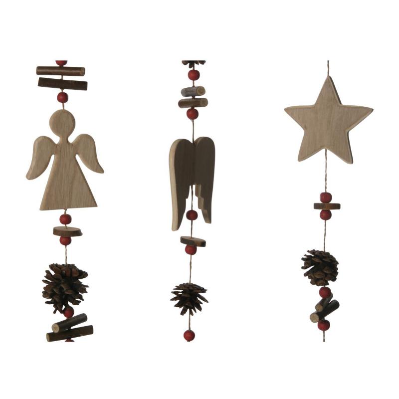 Girlande Sterne/Engelflügel/Engel Motivmix