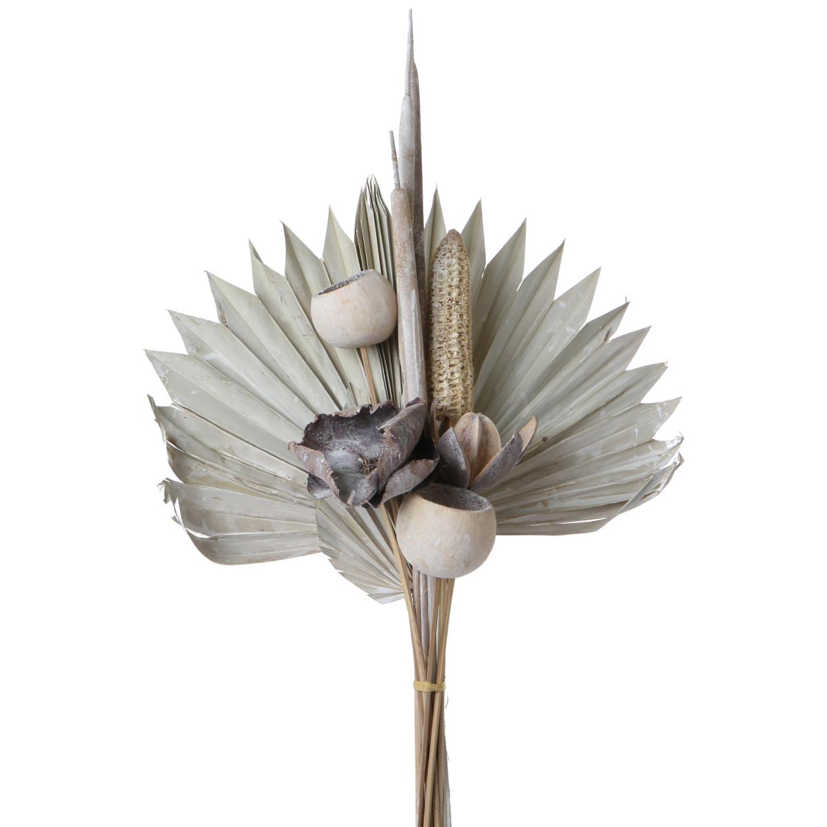 Trockenblumen-Bouquet whitewash