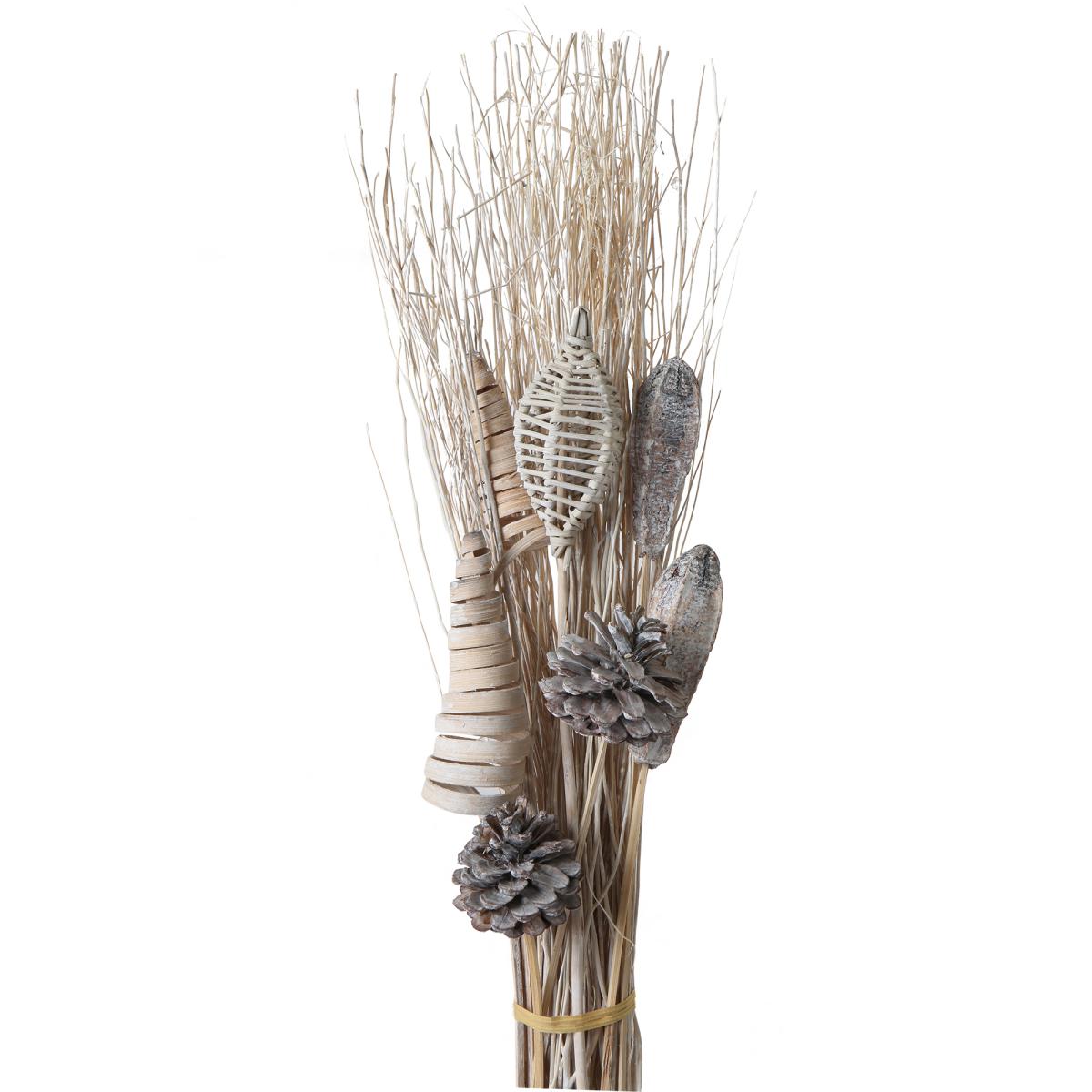 Trockenblumen-Bouquet whitewash