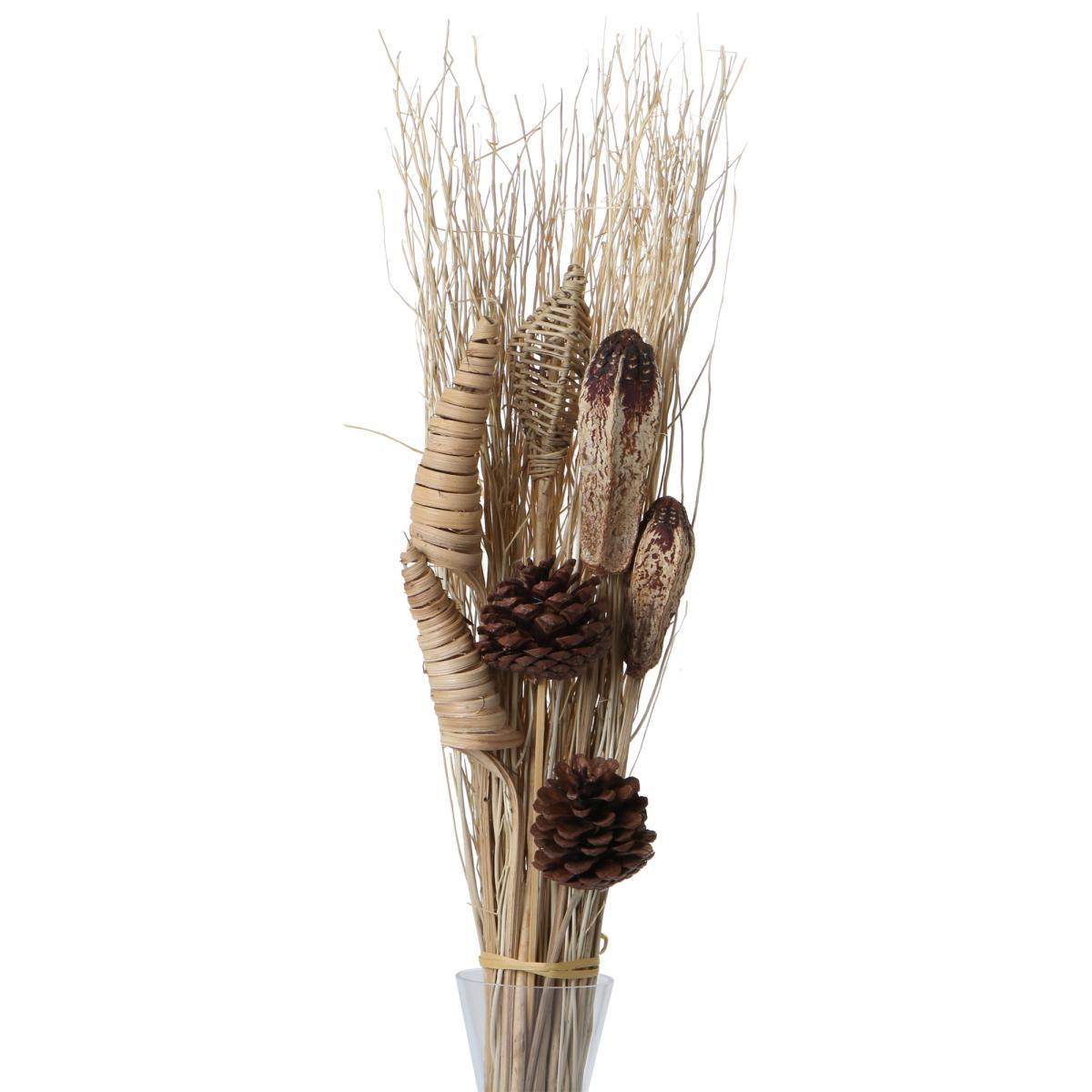 Trockenblumen-Bouquet natur