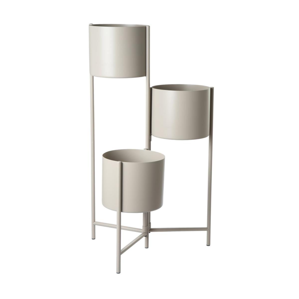 Metall-Ständer mit 3 Töpfen