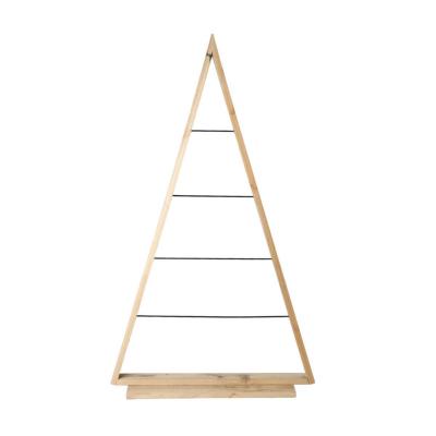 Baumaufsteller Holz mit Metallstangen