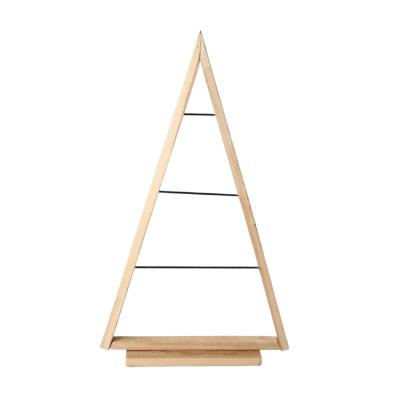 Baumaufsteller Holz mit Metallstangen