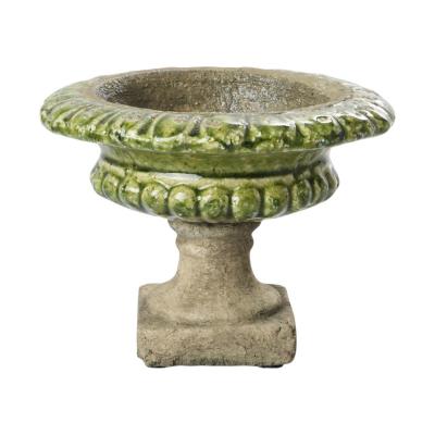 Pokal glasiert farbverlauf grün