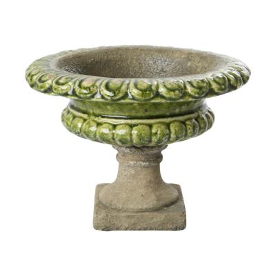 Pokal glasiert farbverlauf grün