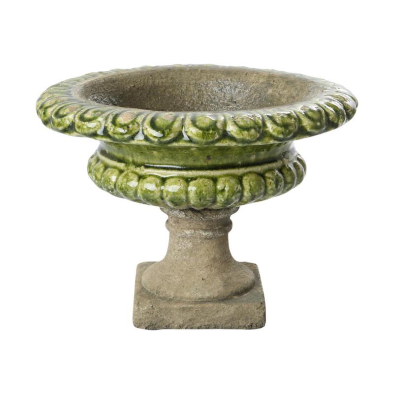 Pokal glasiert farbverlauf grün