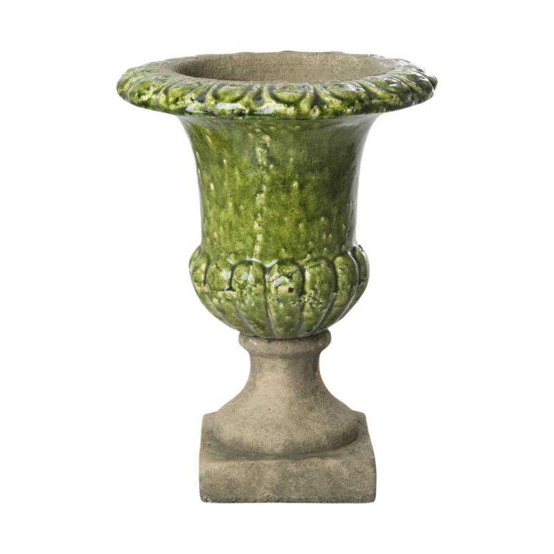 Pokal glasiert farbverlauf gr&uuml;n