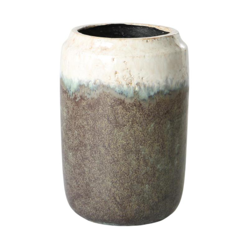 Vase glasiert farbverlauf