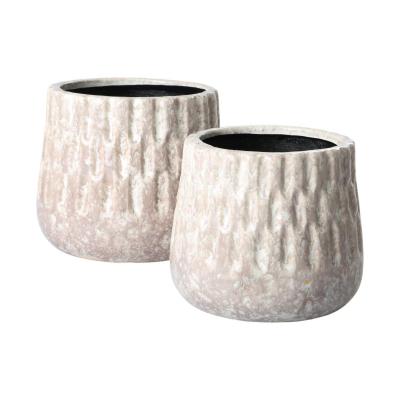 Topf glasiert für 14er weiß