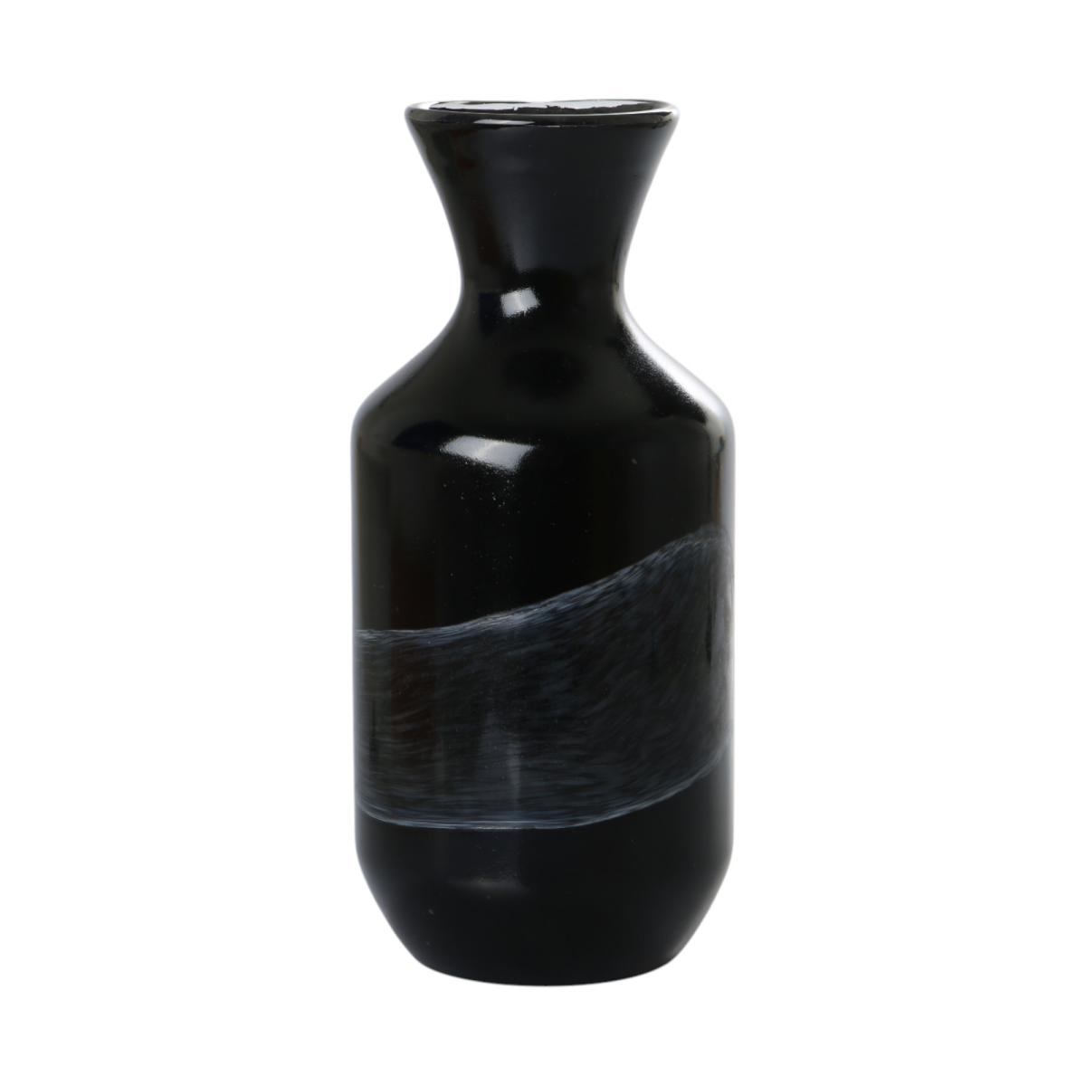 Vase schwarz