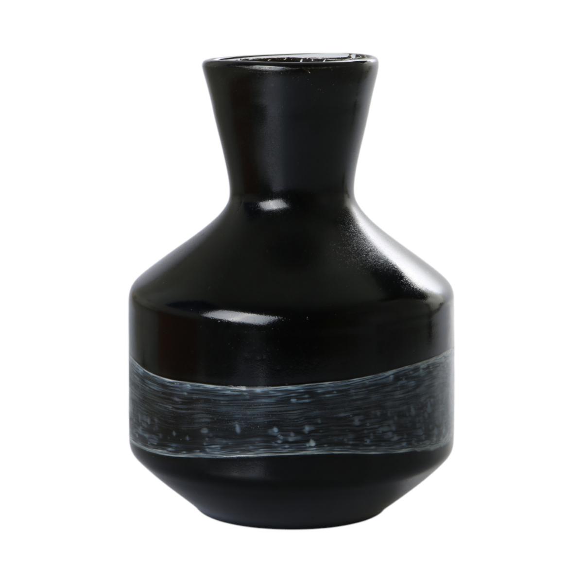 Vase schwarz