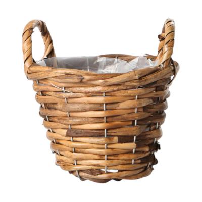 Pflanzkorb hoch mit Henkel