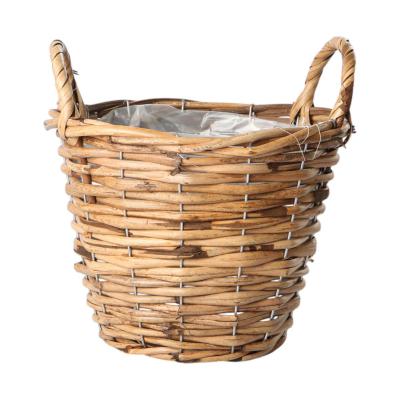 Pflanzkorb hoch mit Henkel