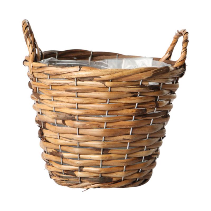 Pflanzkorb hoch mit Henkel