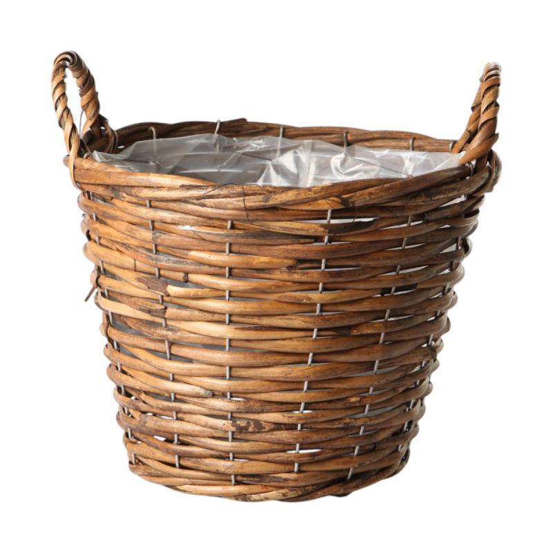 Pflanzkorb hoch mit Henkel