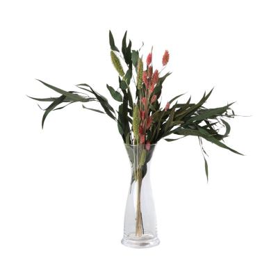 Mini-trockenblumenstrauß pink