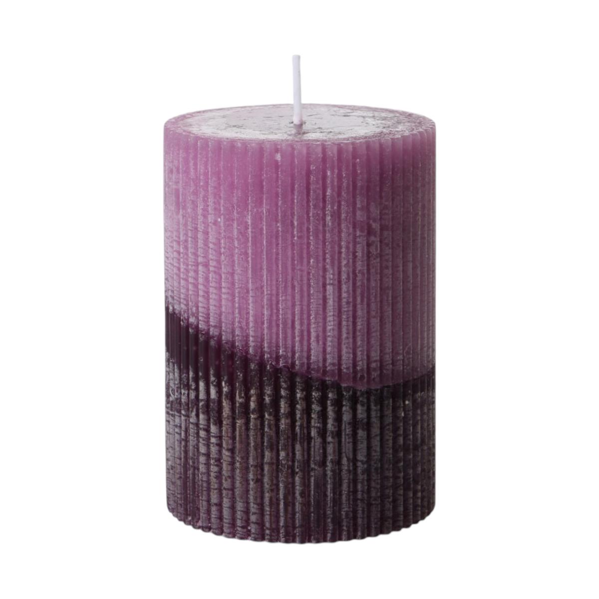 Stumpen durchgefärbt zweifarbig lavendel