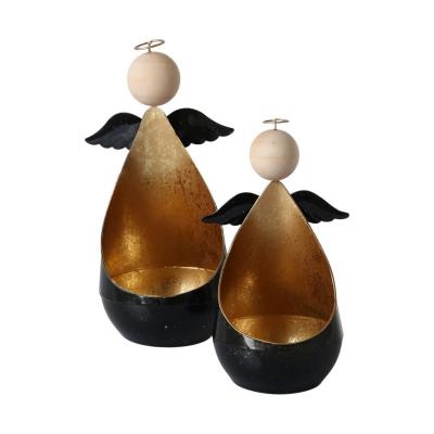 Metall-Engel schwarz