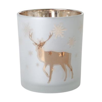 Windlicht mit Reh