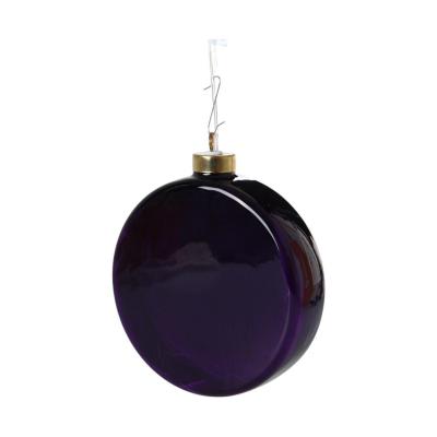 LED-Glaskugel lila