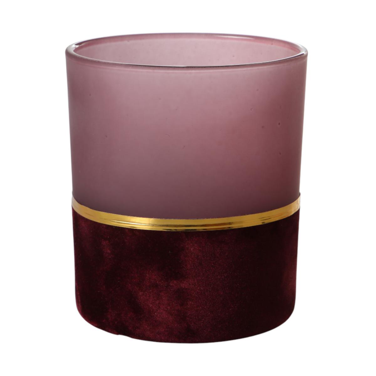 Windlicht burgund
