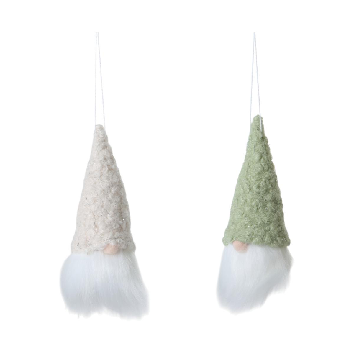 Wichtelhänger grün/weiß