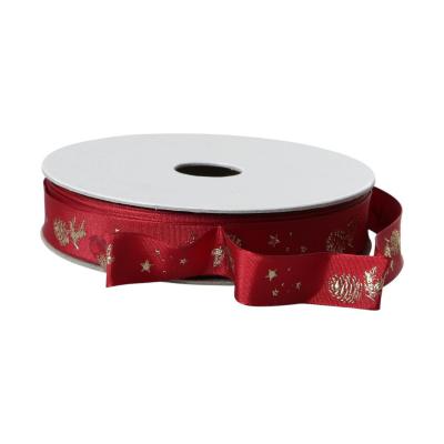 Band Pine Charm bordeaux