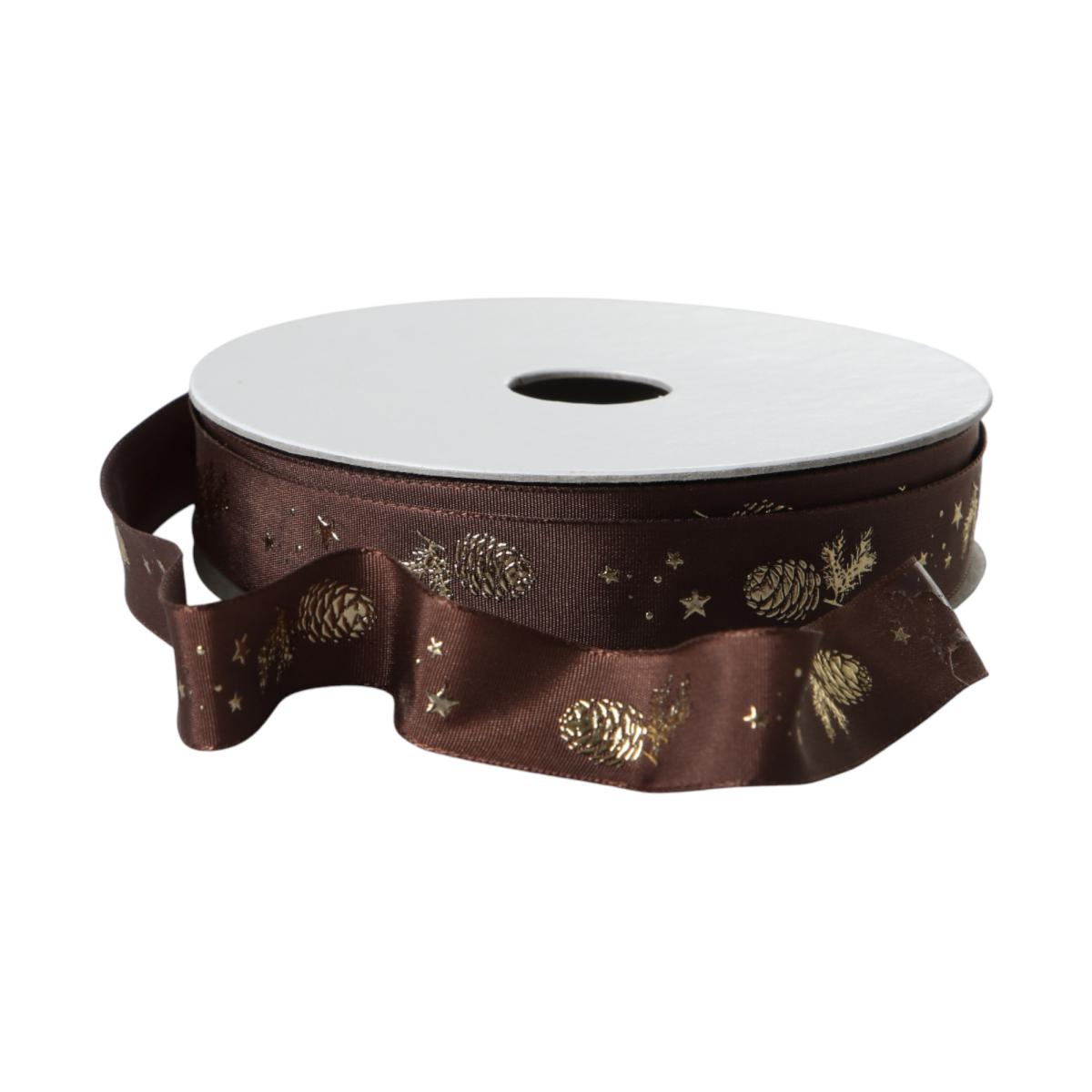 Band Pine Charm dunkelbraun